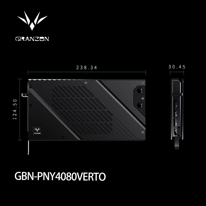 Rtx 4080 Water Cooling Block - Granzon GBN-PNY4080VERTO Blok Wodny do PNY