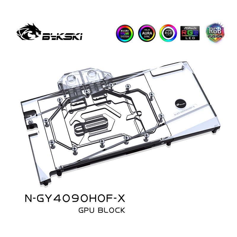 Bykski N-GY4090HOF-X Blok GPU  – Rtx 4090 Water Block Full Cover recenzja i cena