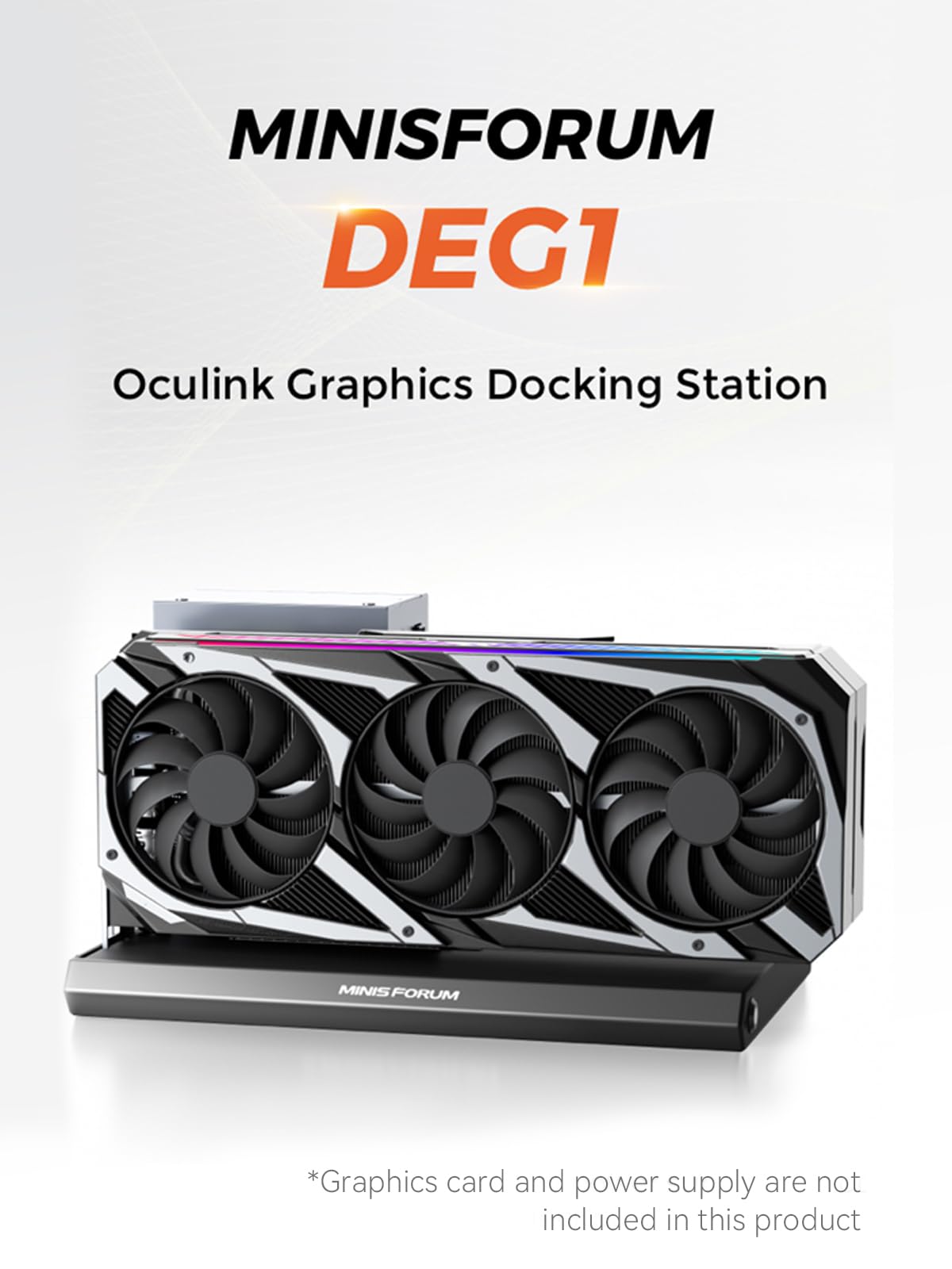 MINISFORUM DEG1 Zewnętrzna sta – Oculink Gpu Dock Station recenzja i cena