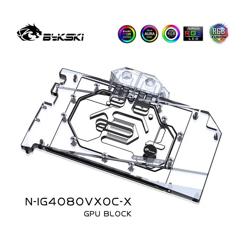 Blok chłodzenia GPU Bykski do  – Rtx 4080 Water Cooling Block recenzja i cena